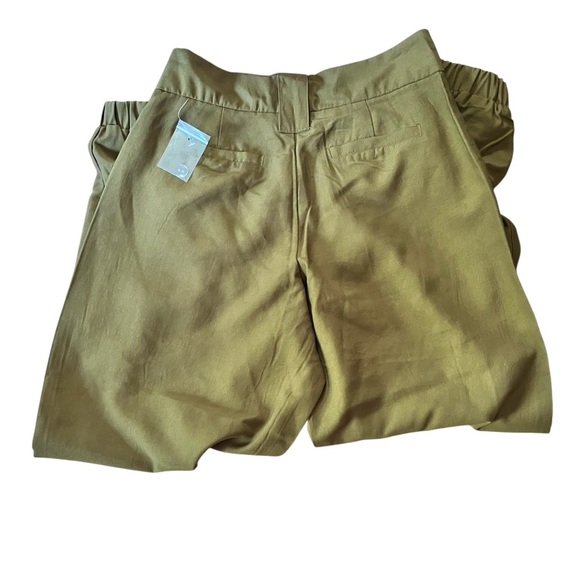 Forever 21 Women’s High Rise Army Green Utility Style Pants with Pockets Size S - Picture 2 of 3